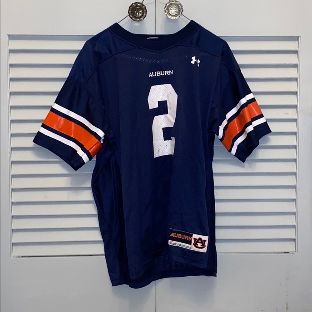 #2 under armour auburn jersey